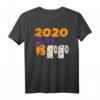 2020 Boo Toilet Paper Bad Year Lustiges Halloween Quarantäne T-Shirt – Perfekt für Halloween 2020, Familien & Kinder, Humorvolles Kostüm