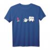 Zahnarzt T-Shirt mit Zahnmotiv - Lustiges Geschenk für Zahnarzthelfer, Zahntechniker & Kieferorthopäden zum Geburtstag oder für das Praxisteam
