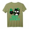 Sanrio Badtz-Maru St. Patrick's Day Get Lucky Shamrock T-Shirt - Offiziell lizenzierte Sanrio Bekleidung für Fans