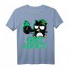 Sanrio Badtz-Maru St. Patrick's Day Get Lucky Shamrock T-Shirt - Offiziell lizenzierte Sanrio Bekleidung für Fans