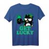 Sanrio Badtz-Maru St. Patrick's Day Get Lucky Shamrock T-Shirt - Offiziell lizenzierte Sanrio Bekleidung für Fans