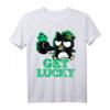 Sanrio Badtz-Maru St. Patrick's Day Get Lucky Shamrock T-Shirt - Offiziell lizenzierte Sanrio Bekleidung für Fans