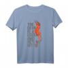 Lewd Demon Girl Vintage Pin-Up T-Shirt im 90er-Style - Sexy Gothic Horror Mode für Halloween, Cosplay & Alternative Fans