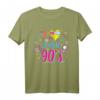 Ich liebe die 90er Jahre Retro Buntes Bad Taste Oldschool T-Shirt – Perfekt für Partys, Fasching & Urlaub auf Mallorca, Ibiza oder Goldstrand
