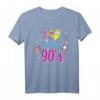 Ich liebe die 90er Jahre Retro Buntes Bad Taste Oldschool T-Shirt – Perfekt für Partys, Fasching & Urlaub auf Mallorca, Ibiza oder Goldstrand