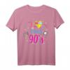 Ich liebe die 90er Jahre Retro Buntes Bad Taste Oldschool T-Shirt – Perfekt für Partys, Fasching & Urlaub auf Mallorca, Ibiza oder Goldstrand