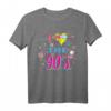 Ich liebe die 90er Jahre Retro Buntes Bad Taste Oldschool T-Shirt – Perfekt für Partys, Fasching & Urlaub auf Mallorca, Ibiza oder Goldstrand