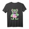 Böser Teddybär | Pastel Goth T-Shirt mit Dämonen, Satan & Okkult-Motiv – Statement-Mode für Subkultur-Fans