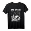 Schlechte Omen T-Shirt mit Schlange und Schädel – Dunkles Gothic-Design für Grunge- und Gothic-Liebhaber, perfekt für dunkle Ausdrucksweise