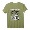 Schlechte Omen T-Shirt mit Schlange und Schädel – Dunkles Gothic-Design für Grunge- und Gothic-Liebhaber, perfekt für dunkle Ausdrucksweise