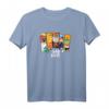 HapPanda Character Group Panels T-Shirt - Lizenziertes Design für Männer, Frauen, Jungen & Mädchen