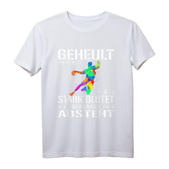 Handball Spieler & Fan T-Shirt mit Lustigem Spruch - Perfektes Geschenk für Handballer, Fans & Mannschaften Handball Spieler & Fan T-Shirt mit Lustigem Spruch - Perfektes Geschenk für Handballer, Fans & Mannschaften