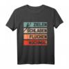 Tischtennis T-Shirt mit Ball und Schläger – Klassisch geschnitten, langlebig, perfekt für Hobby- und Profi-Spieler