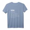 Ken Name Shirt | Personalisiertes lustiges T-Shirt für Herren – Perfektes Geburtstags- und Weihnachtsgeschenk für Ken