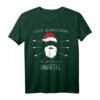 Lustiges Weihnachtsmann T-Shirt - Unartig für Weihnachten, perfekt für Familienfeiern und Weihnachtsfeiern
