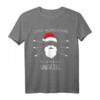 Lustiges Weihnachtsmann T-Shirt - Unartig für Weihnachten, perfekt für Familienfeiern und Weihnachtsfeiern