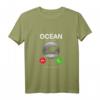 The Ocean Is Calling And I Must Go Taucher T-Shirt – Lustiges Tauchmotiv für Damen & Herren, Perfekt für Scuba Diver & Unterwasserwelt-Liebhaber