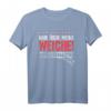 Nur über meine Weiche! Witziges Lokführer & Modellbahn Eisenbahn T-Shirt für Schaffner & Hobbyzügesammler