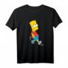 The Simpsons Bart Simpson With Slingshot T-Shirt - Offizielles Merchandise für Fans, lustiges Simpsons Fanshirt für Kinder und Erwachsene