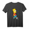 The Simpsons Bart Simpson With Slingshot T-Shirt - Offizielles Merchandise für Fans, lustiges Simpsons Fanshirt für Kinder und Erwachsene