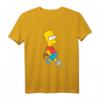 The Simpsons Bart Simpson With Slingshot T-Shirt - Offizielles Merchandise für Fans, lustiges Simpsons Fanshirt für Kinder und Erwachsene