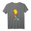 The Simpsons Bart Simpson With Slingshot T-Shirt - Offizielles Merchandise für Fans, lustiges Simpsons Fanshirt für Kinder und Erwachsene