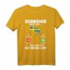 Schweden ruft an T-Shirt mit Elch und schwedischer Flagge – Perfektes Souvenir für Schweden-Urlaub & Skandinavien-Reise
