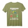 Schweden ruft an T-Shirt mit Elch und schwedischer Flagge – Perfektes Souvenir für Schweden-Urlaub & Skandinavien-Reise