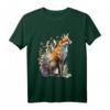 Fuchs Tierliebhaber Waldkunst T-Shirt – Perfekt für Tier- und Naturfreunde als Geschenk