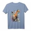 Fuchs Tierliebhaber Waldkunst T-Shirt – Perfekt für Tier- und Naturfreunde als Geschenk