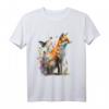 Fuchs Tierliebhaber Waldkunst T-Shirt – Perfekt für Tier- und Naturfreunde als Geschenk