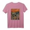 HapPanda T-Shirt mit Snoopy & Charlie Brown - Artsy Cartoon Design, Halbarm, Lustiges Geschenk für Fans & Freunde