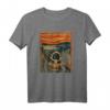 HapPanda T-Shirt mit Snoopy & Charlie Brown - Artsy Cartoon Design, Halbarm, Lustiges Geschenk für Fans & Freunde