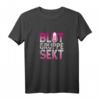 Blutgruppe Sekt T-Shirt für Damen – Lustiges Feieroutfit für Geburtstag, Weihnachten, Muttertag & Junggesellenabschied