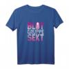Blutgruppe Sekt T-Shirt für Damen – Lustiges Feieroutfit für Geburtstag, Weihnachten, Muttertag & Junggesellenabschied