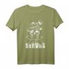 Totenkopf Filzhut Weißwurst Pirat Bayern Skull T-Shirt mit Servus - Lustiges Land- und Volksfest-Outfit für Herren und Kinder