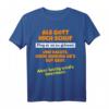 Als Gott mich schuf fing er an zu grinsen Humor Spruch T-Shirt - Witziges Geburtstagsgeschenk für Männer & Frauen, perfekt für Partys und Geburtstagsfeiern