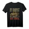 Die Rohrpost klingelt nur einmal - Deutsches Tiger Panzer T-Shirt für WW2 Militärfahrzeug Fans, Panzerenthusiasten & Veteranen
