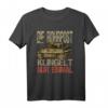 Die Rohrpost klingelt nur einmal - Deutsches Tiger Panzer T-Shirt für WW2 Militärfahrzeug Fans, Panzerenthusiasten & Veteranen