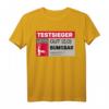 TESTSIEGER: BUMSBAR Lustiges Bier Spruch T-Shirt für Partys, Junggesellenabschied & Bierliebhaber – Perfekt für Vereinsfahrten, Feiern & Weinfeste