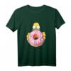 HapPanda Homer Can't Talk Eating Donut T-Shirt – Lustiges Simpsons Merchandise für Erwachsene und Kinder