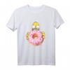 HapPanda Homer Can't Talk Eating Donut T-Shirt – Lustiges Simpsons Merchandise für Erwachsene und Kinder