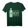 Pfefferminzschnaps Party T-Shirt - Lustiges Design für Pfeffi-Liebhaber, Männertag & Volksfeste