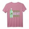 Pfefferminzschnaps Party T-Shirt - Lustiges Design für Pfeffi-Liebhaber, Männertag & Volksfeste