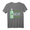 Pfefferminzschnaps Party T-Shirt - Lustiges Design für Pfeffi-Liebhaber, Männertag & Volksfeste