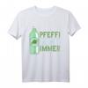 Pfefferminzschnaps Party T-Shirt - Lustiges Design für Pfeffi-Liebhaber, Männertag & Volksfeste