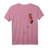 Kletterndes Eichhörnchen T-Shirt mit Spuren - Funky Waldbewohner Design, perfektes Geschenk für Tier- und Spurenliebhaber