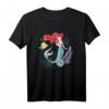 HapPanda The Little Mermaid Ariel und Flounder Sea T-Shirt – Offizielles Disney Merchandise für Männer, Frauen, Jungen und Mädchen