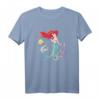 HapPanda The Little Mermaid Ariel und Flounder Sea T-Shirt – Offizielles Disney Merchandise für Männer, Frauen, Jungen und Mädchen