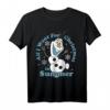 HapPanda Frozen Olaf T-Shirt - All I Want For Weihnachten Is Summer, Lustiges Geschenk für Frozen Fans